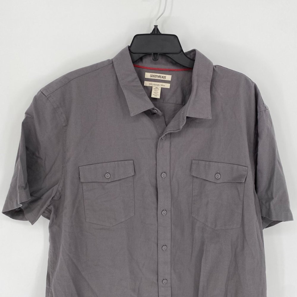 Good Threads Men's Grey Button Down - image 2